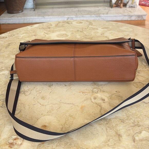 Coach Charles Leather Messenger Briefcase Laptop Bag Unisex - Picture 7 of 15